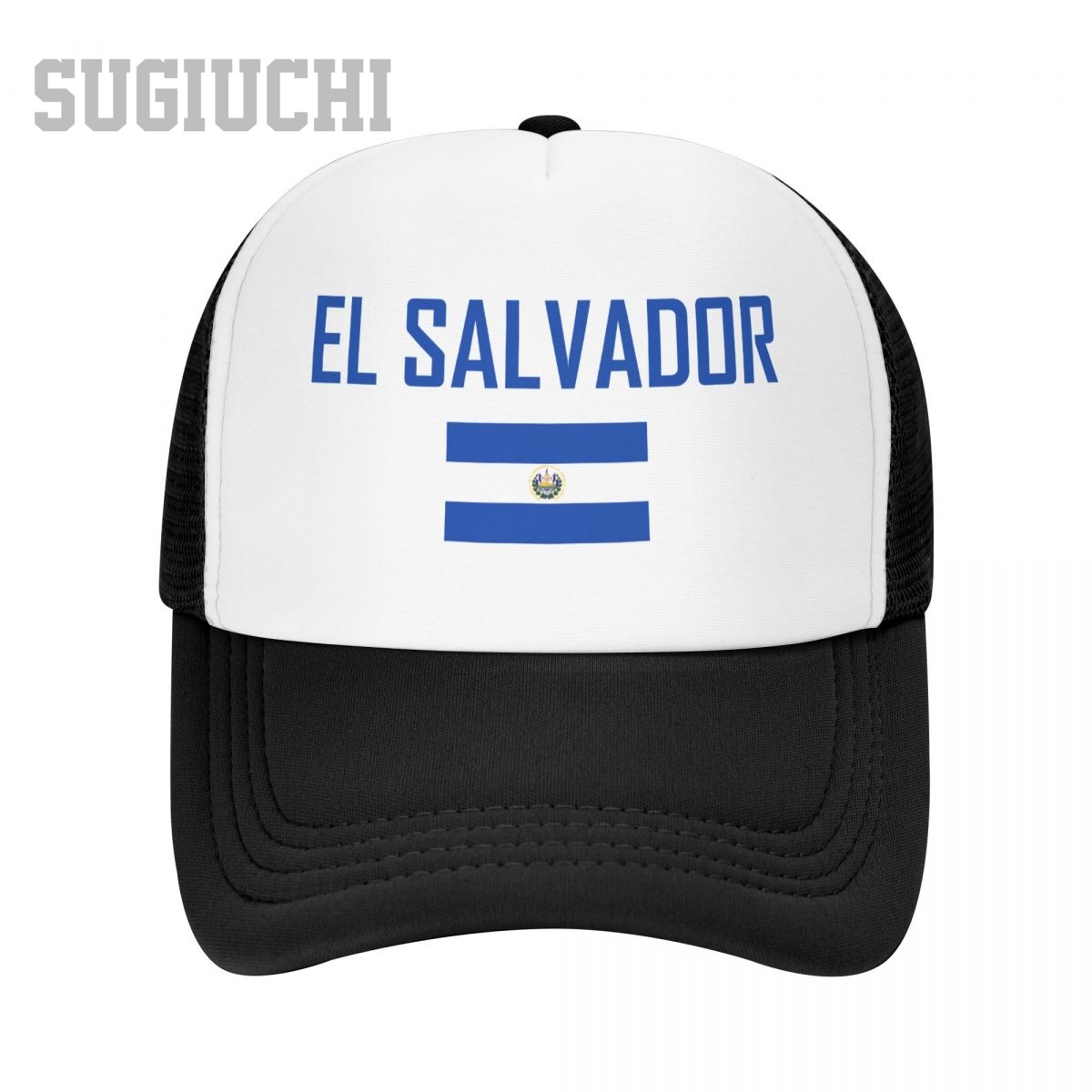 Trucker Cap Mesh - Сетчатая кепка с флагом Сальвадора и