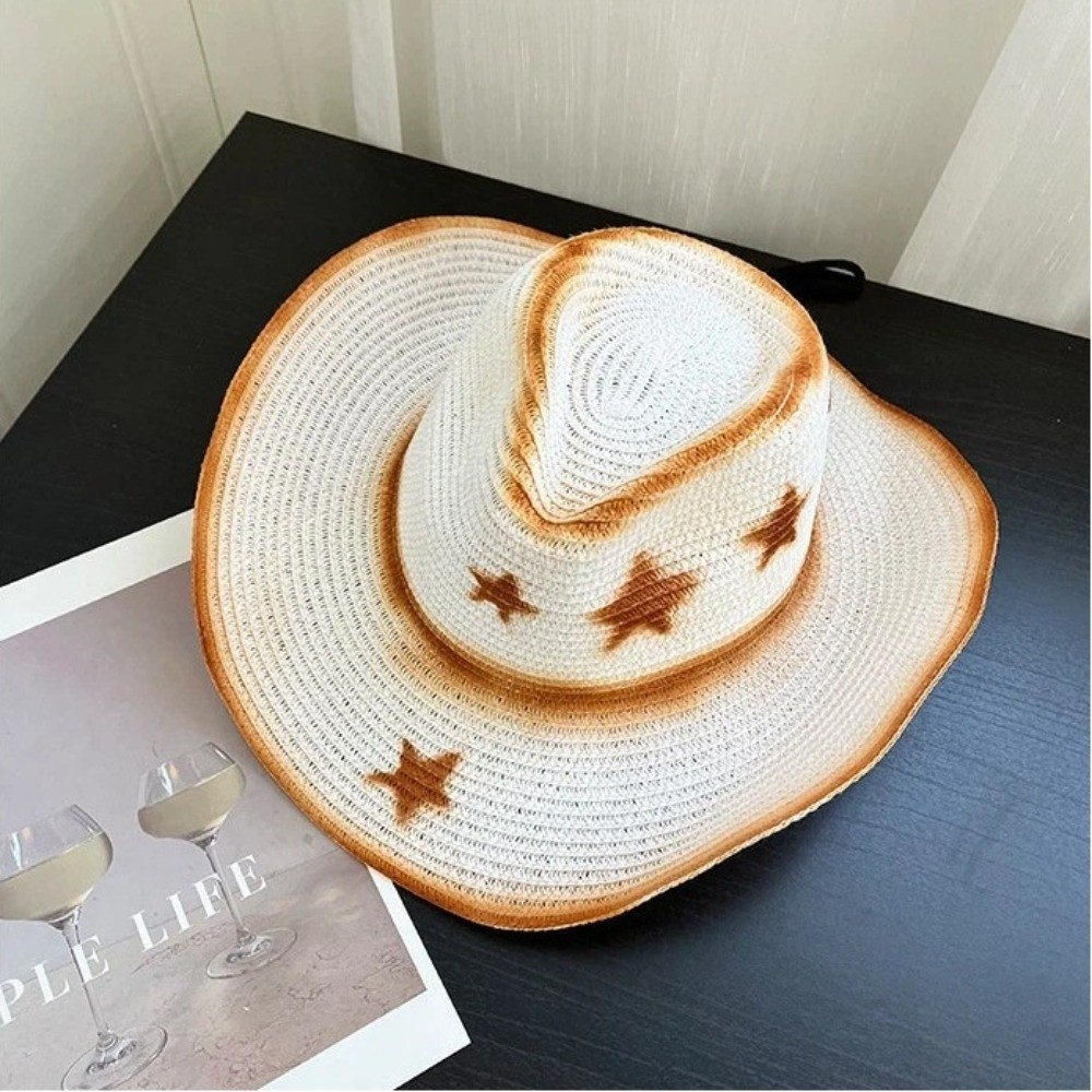 Модная дышащая ковбойская шляп – обзор и цена Cowboy Hat Straw