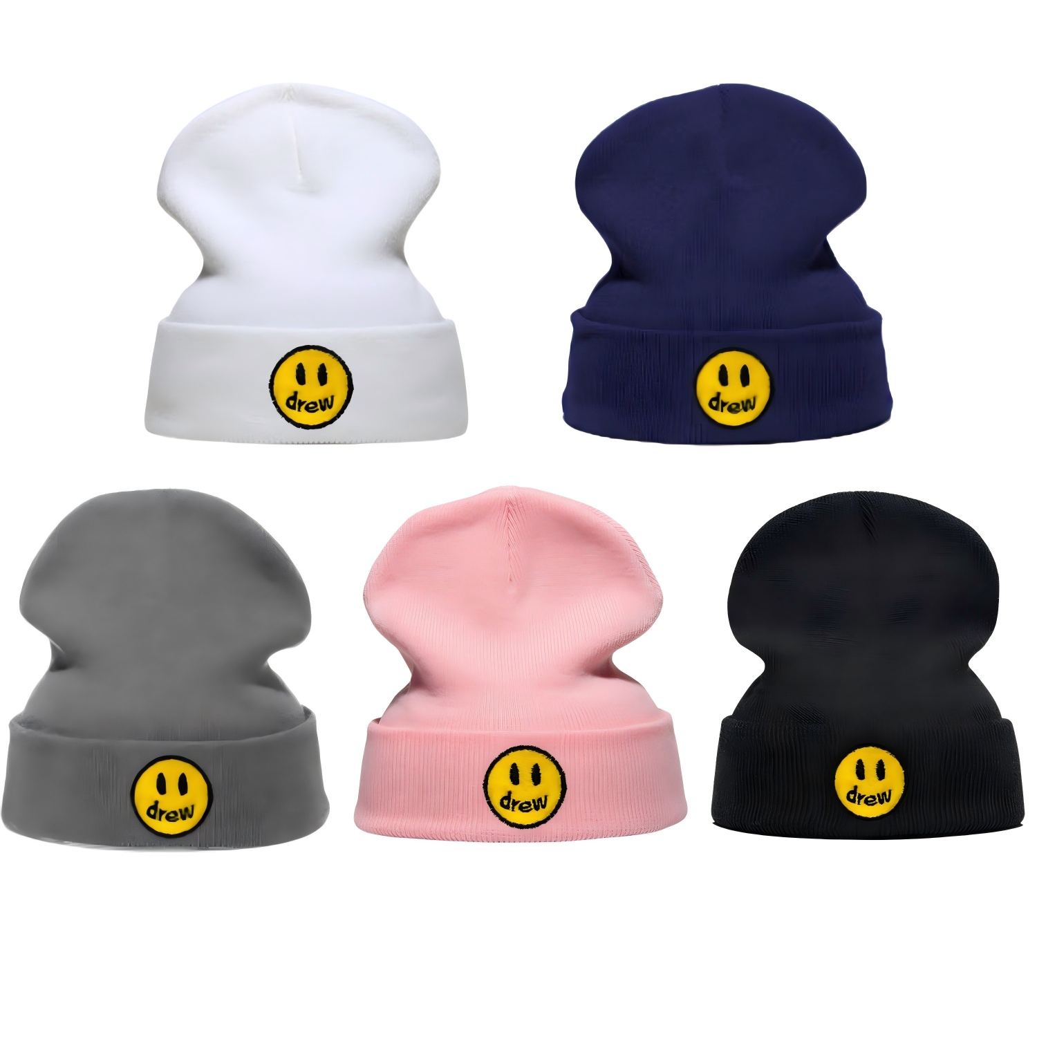 Новая вышитая вязаная шапка-би – обзор и цена Beanie Cuffed Knit