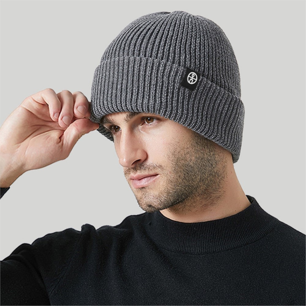 Повседневная шапка-бини с манж – обзор и цена Beanie Cuffed Knit