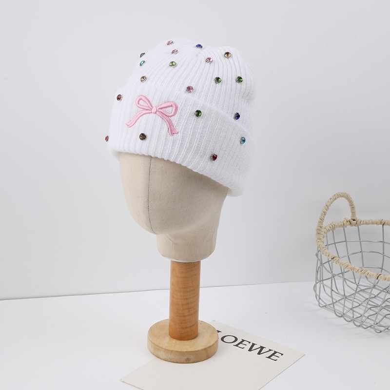Женская вязаная шапка-бини с б – обзор и цена Beanie Cuffed Knit